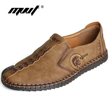 Load image into Gallery viewer, Classic Comfortable Men Casual Shoes Loafers Men Shoes Quality Split Leather Shoes Men Flats Hot Sale Moccasins Shoes Plus Size
