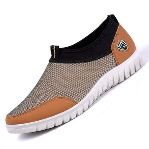 Men's Casual Shoes Sneakers Summer Mesh Breathable Comfortable Men Shoes Loafers footwears Slipon Walking Big Size 38-48